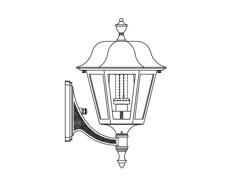 Manor, Medium Fluorescent, aluminum, Wall Mount, opal acrylic, (1) 42W CFL, 120V